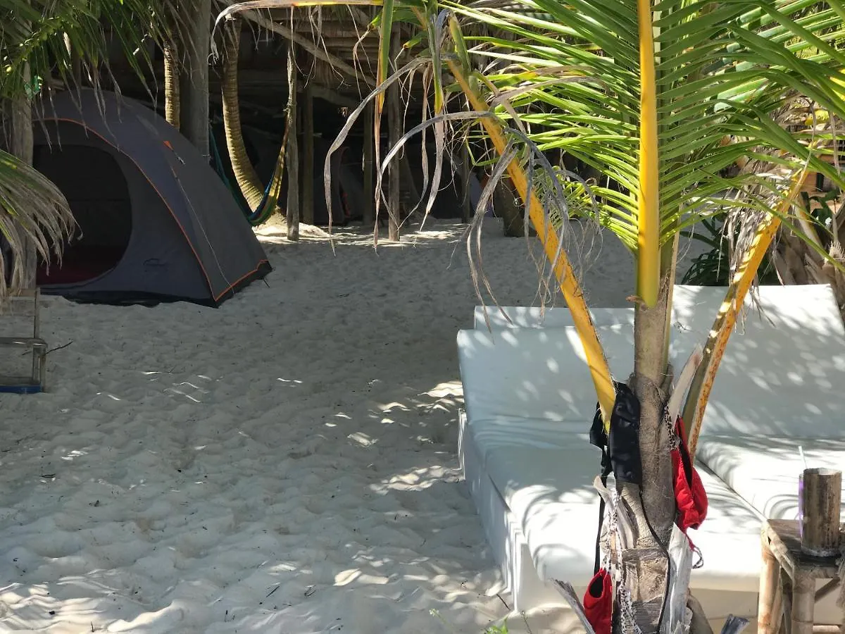 Campeggio Chavez Eco Beach Camping And Cabanas Tulum